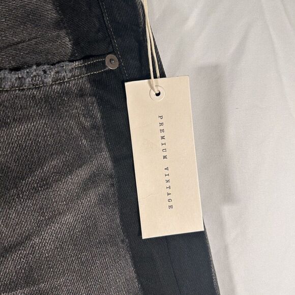 Citizens of Humanity Jeans Women's 27 Black Grey Button Fly High Rise Gia Ankle - Picture 4 of 13